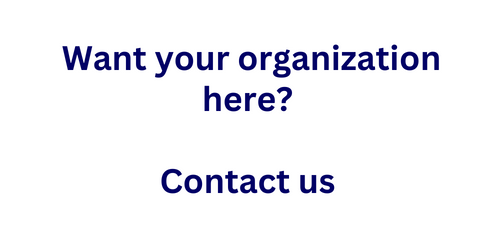 Want your organization here? Contact us 