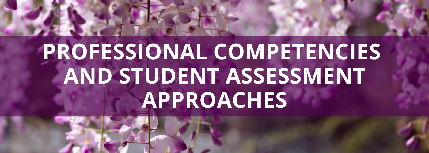 professional competencies and student assessment approaches