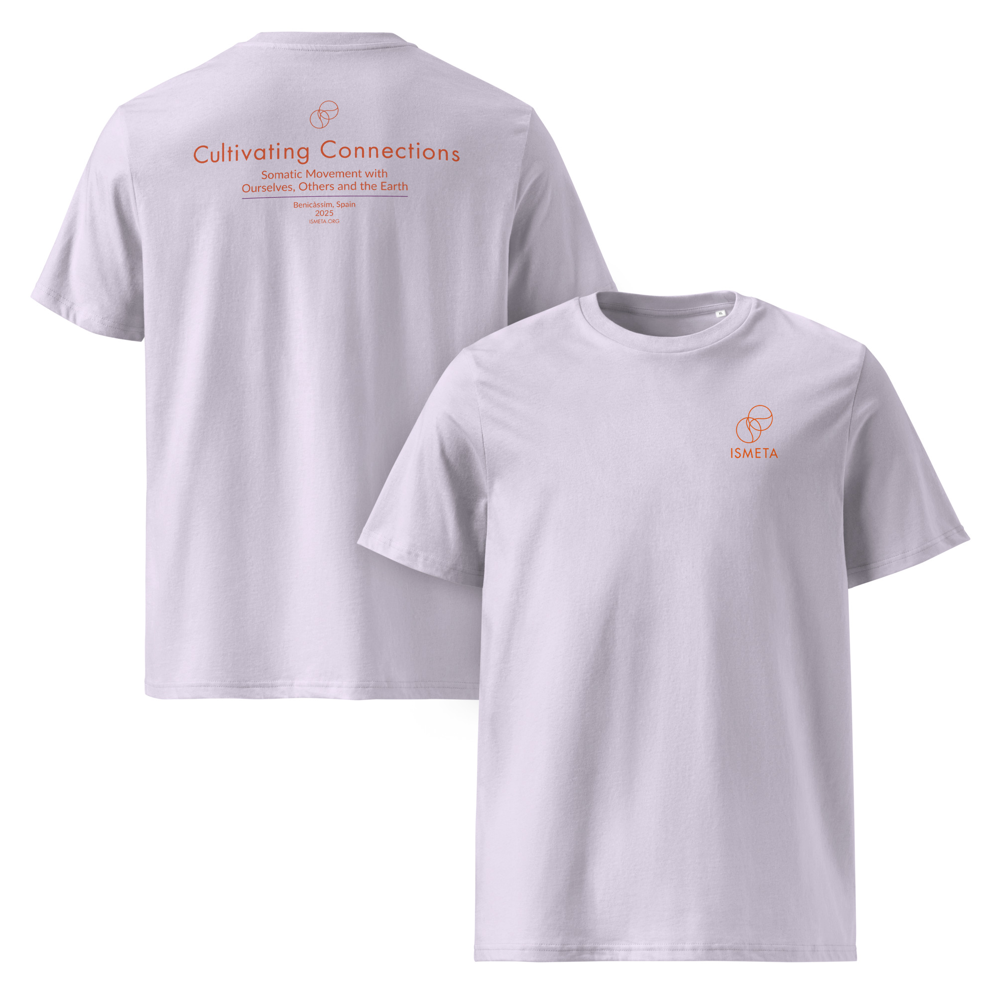 unisex-organic-cotton-t-shirt-lavender-front-and-back-6897fff1c03b9
